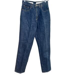 Vintage Virtue Jeans Womens 28x28 Blue Denim Skinny High Rise Medium Wash